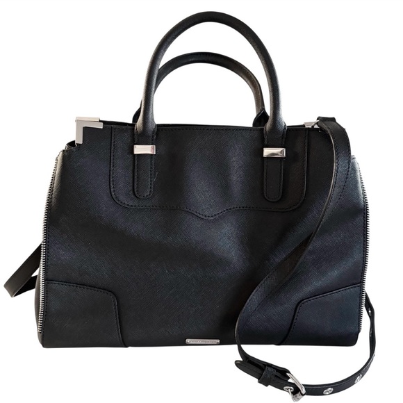 Rebecca Minkoff Amorous Crossbody Satchel Black - Picture 4 of 16